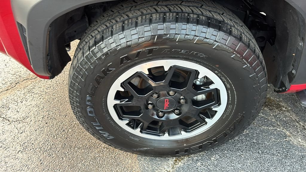 Used 2025 Red Toyota TRD Off-Road Premium image 35