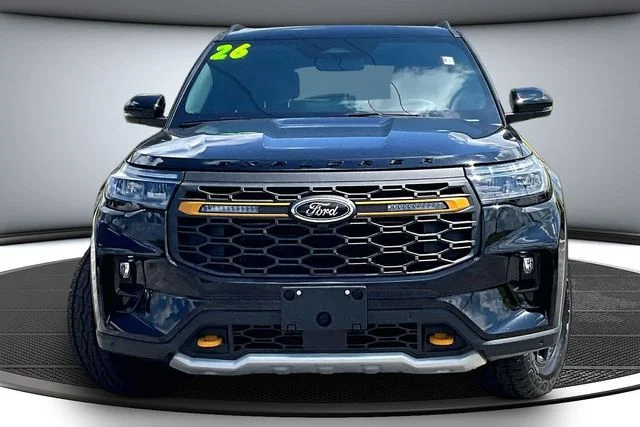 Used 2026 Ford Explorer Tremor with VIN 1FMWK8JC5TGA27634 for sale in Kansas City
