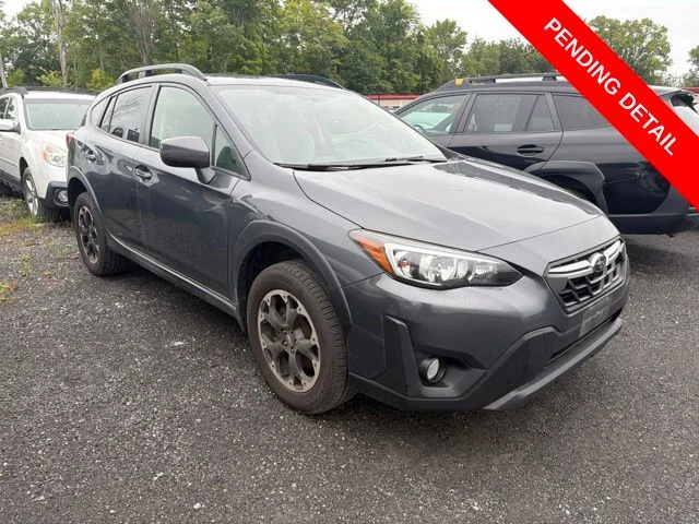 Used 2021 Magnetite Gray Metallic Subaru Premium image 1