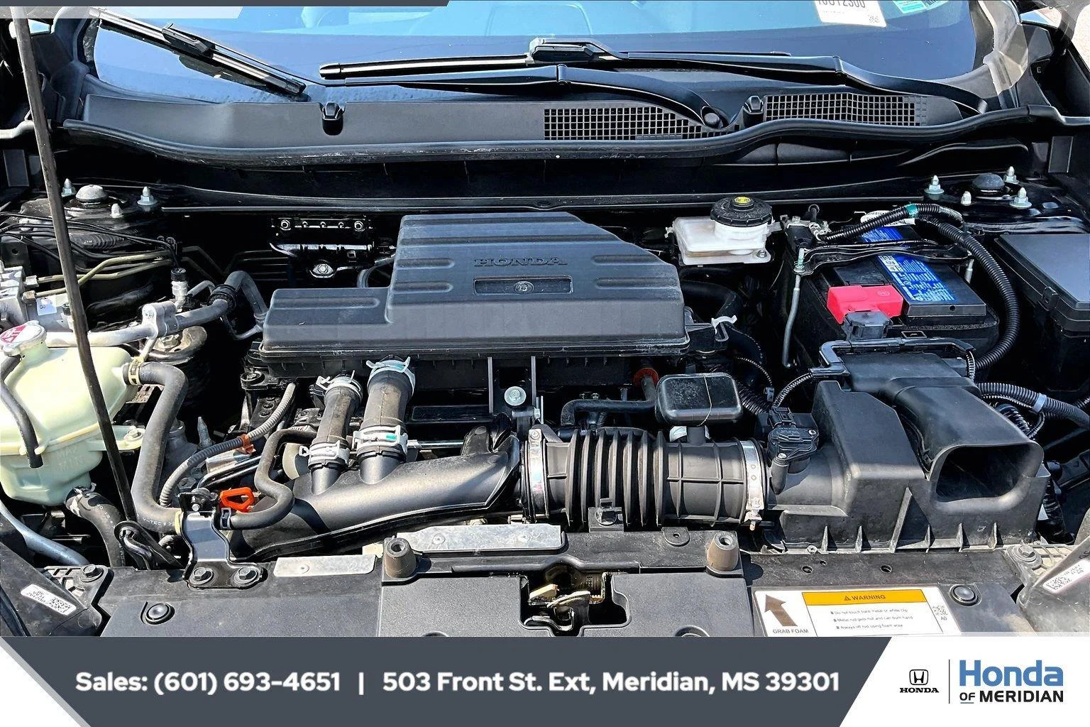 Used 2021 Crystal Black Pearl Honda EX-L image 8