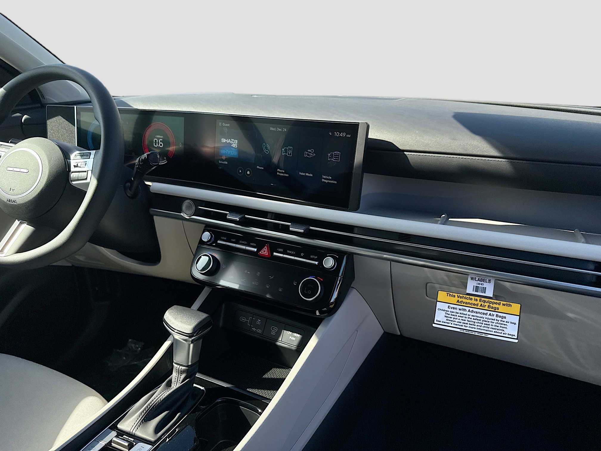 New 2026 Shimmering Silver Hyundai SEL FWD image 47