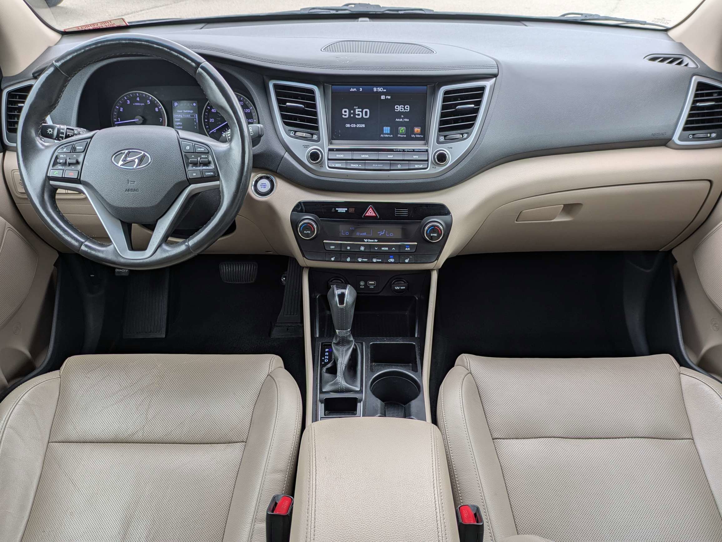 Used 2018 Black Noir Pearl Hyundai Limited image 16