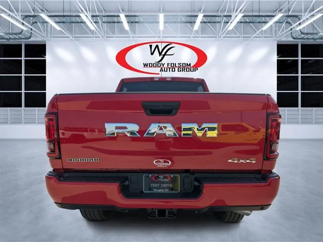 New 2026 Flame Red Clear-Coat Exterior Paint RAM Big Horn image 4
