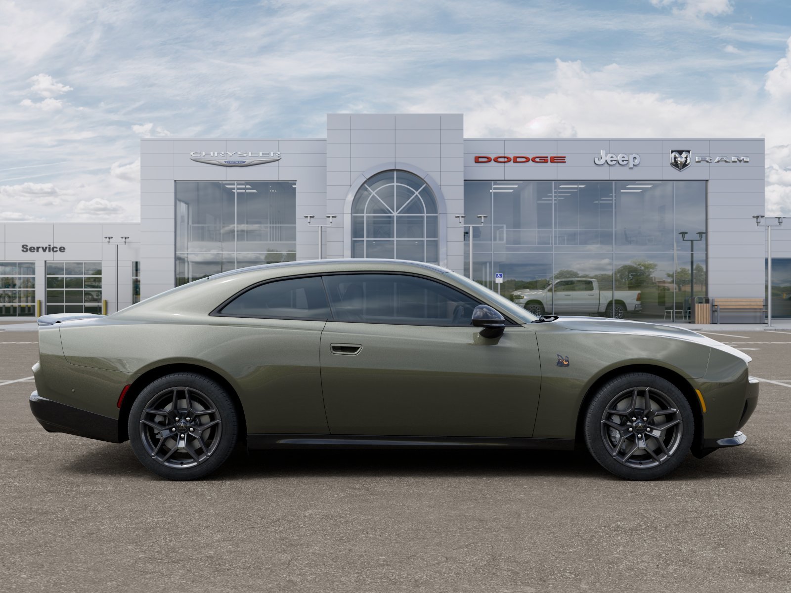 New 2026 Green Machine Exterior Paint Dodge Scat Pack 2-Door AWD image 21