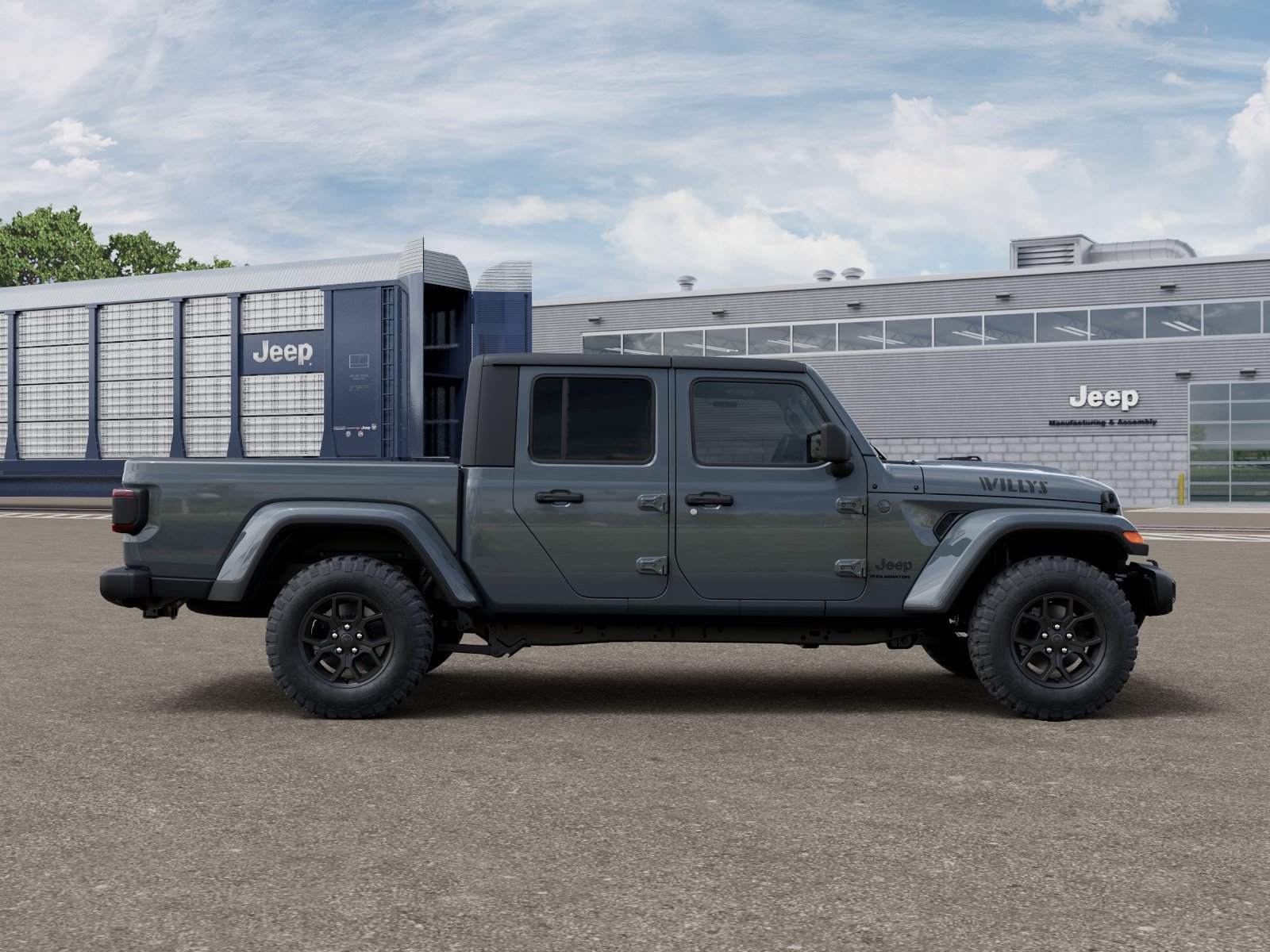 New 2026 Anvil Clear-Coat Exterior Paint Jeep Willys image 12
