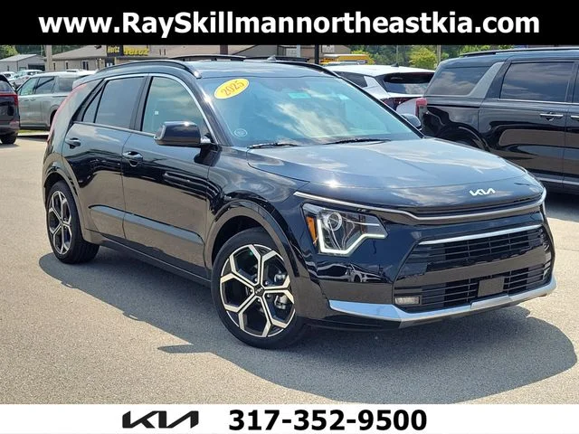 New 2025 Aurora Black Pearl Kia EX Touring image 1