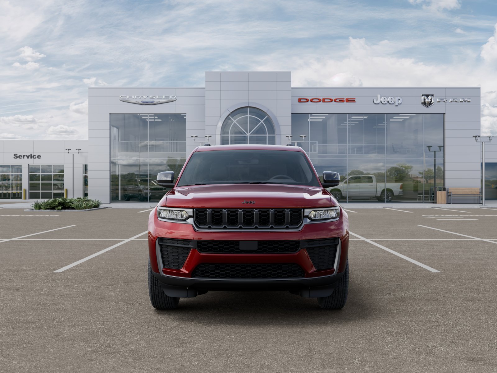 New 2026 Velvet Red Pearlcoat Jeep Altitude image 6