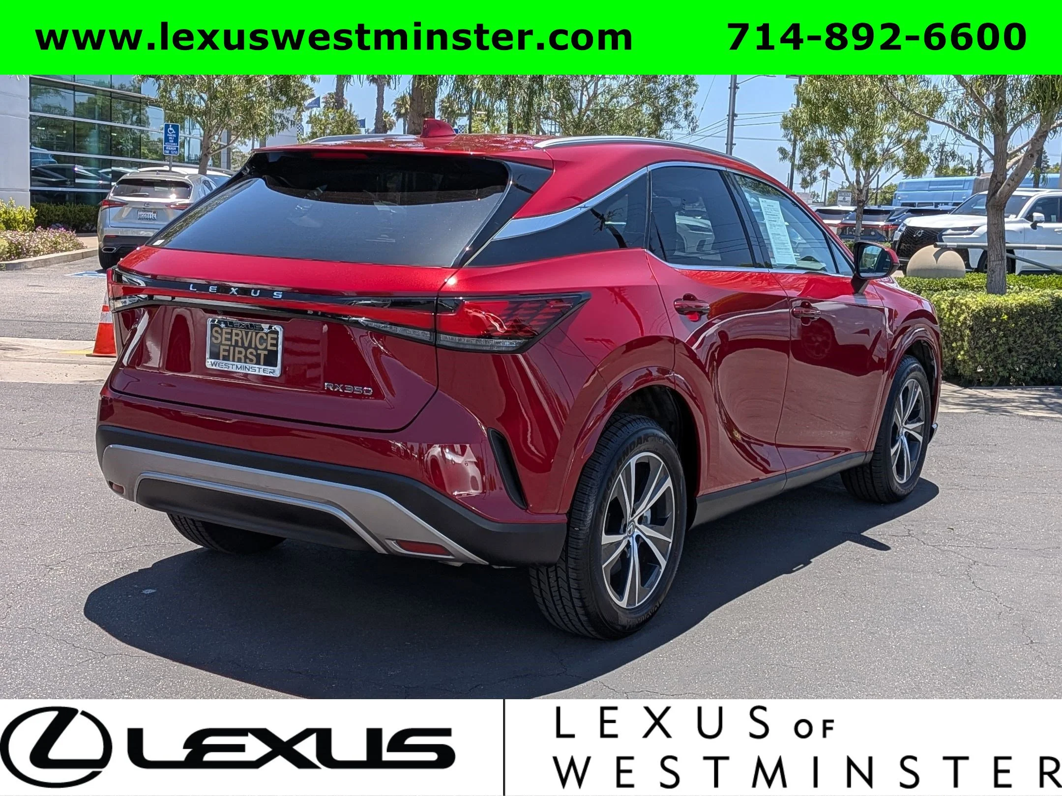 Used 2023 Red Lexus RX 350 image 8