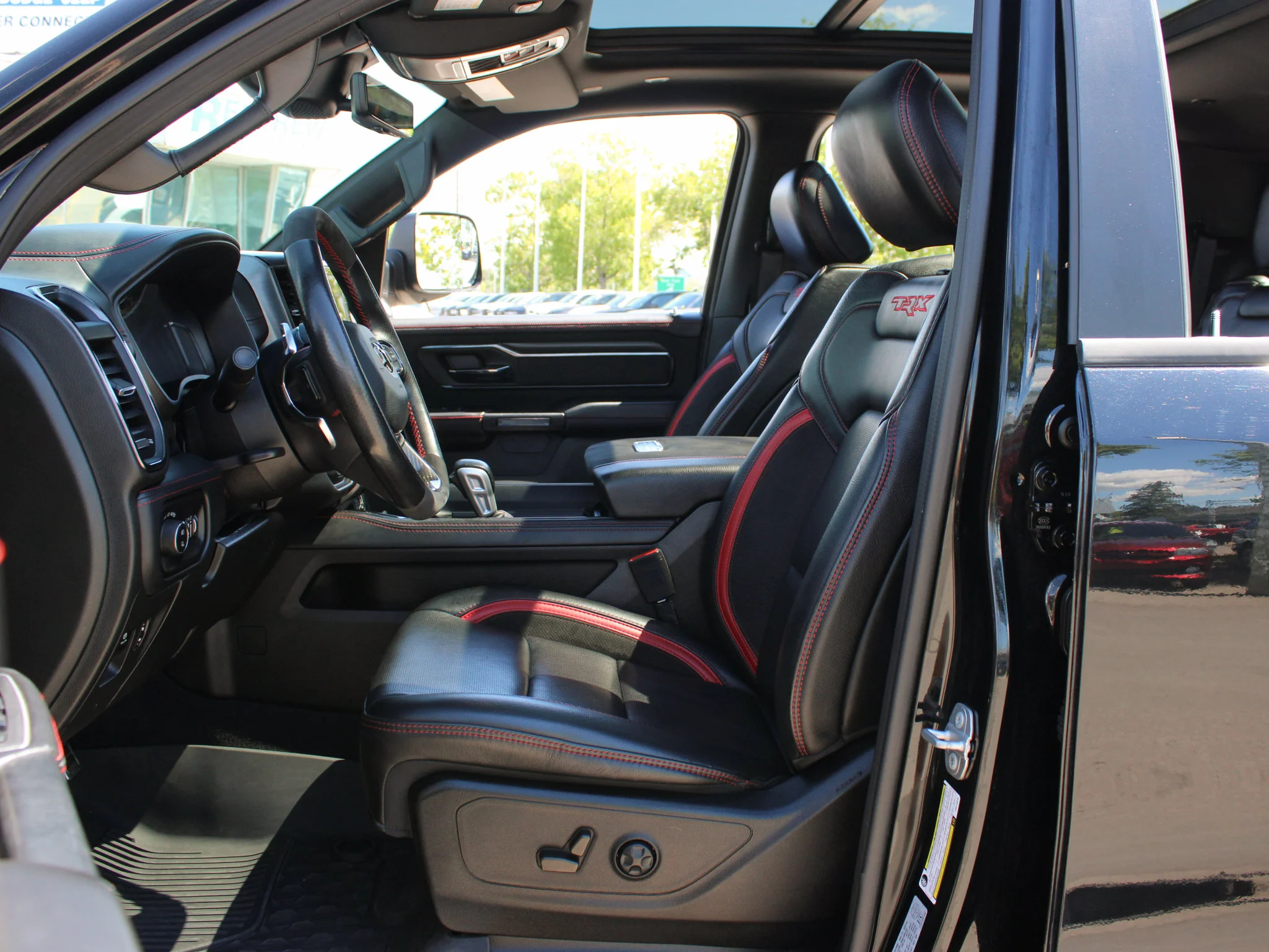 Certified Used 2023 Black RAM TRX * | 702 HP | Supercharged V8 | Tonneau Cover | Apple CarPlay | Heated/Vented Seats image 3