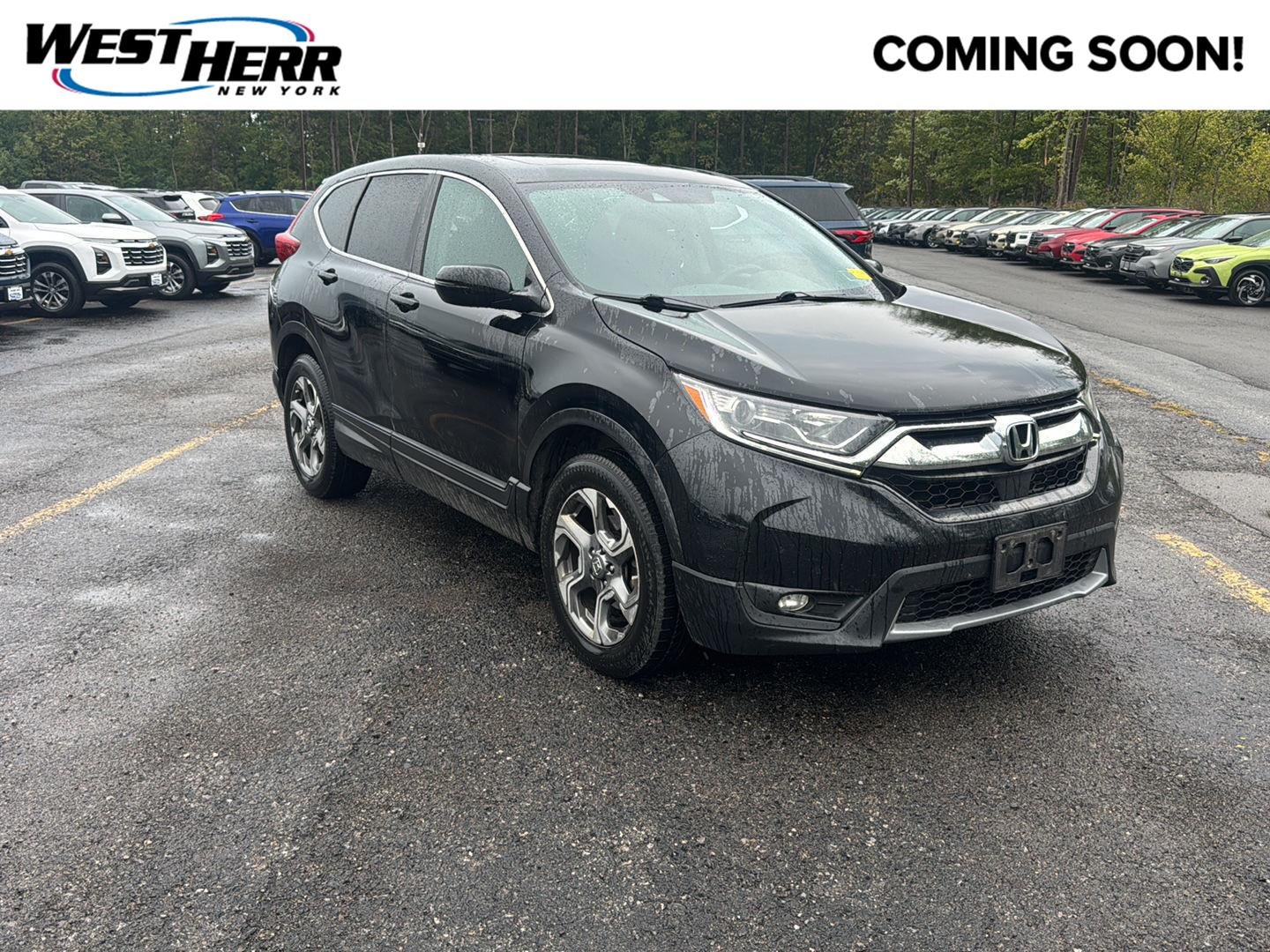 Used 2019 Crystal Black Pearl Honda EX image 1