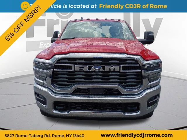 New 2026 Flame Red Clear-Coat Exterior Paint RAM Tradesman image 2