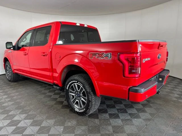 Used 2015 Race Red Ford Lariat image 6