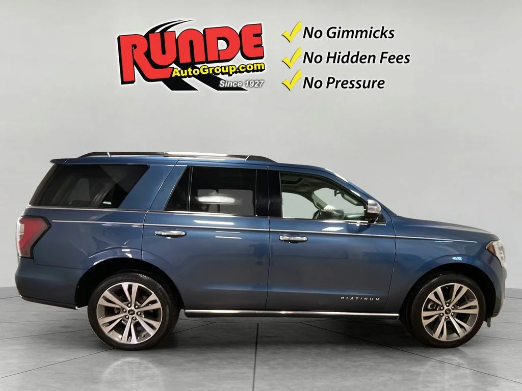 Used 2020 Blue Metallic Ford Platinum image 7