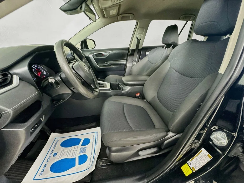 Used 2022 Midnight Black Metallic Toyota LE image 24