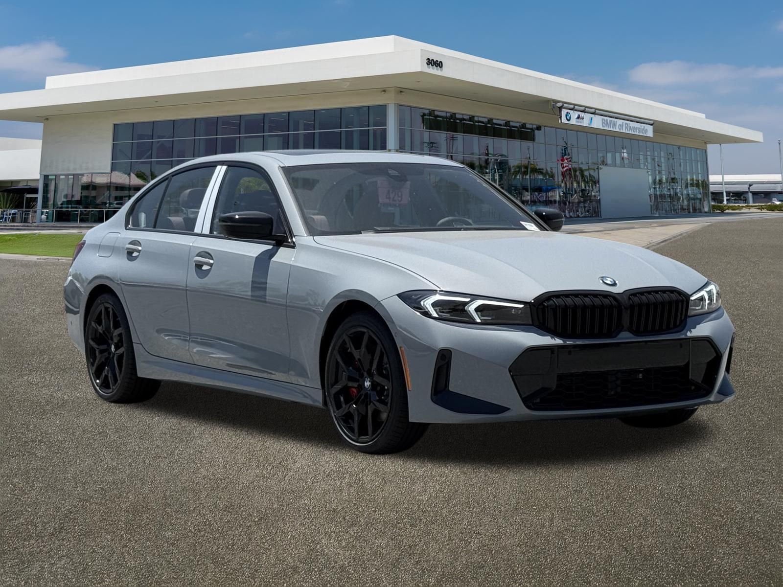 New 2026 Brooklyn Grey Metallic BMW 330i image 2
