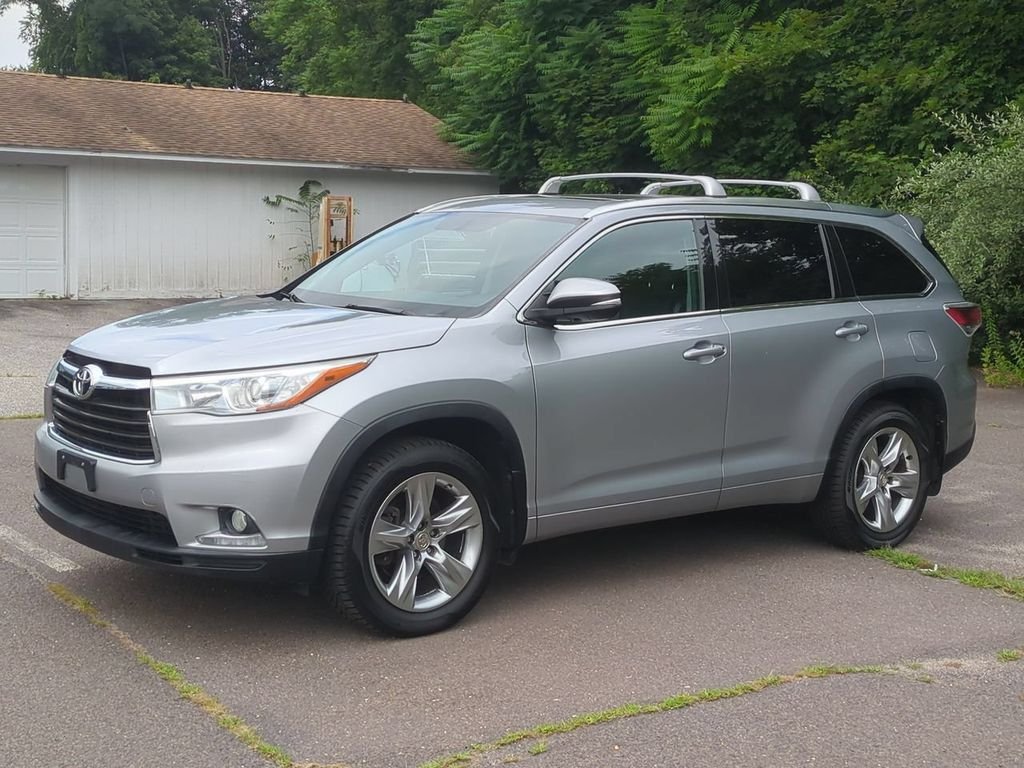 Used 2014 Toyota Highlander Limited with VIN 5TDDKRFH0ES031475 for sale in Thomaston, CT