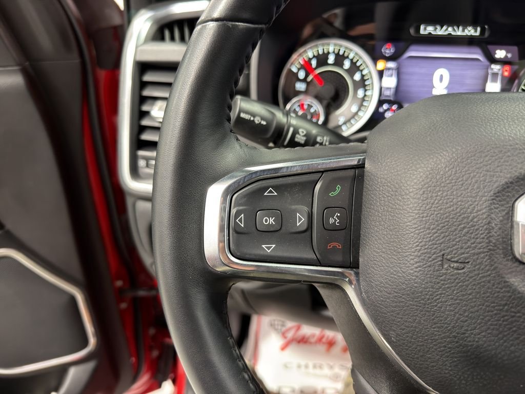 Used 2024 Flame Red Clearcoat Ram Laramie image 25