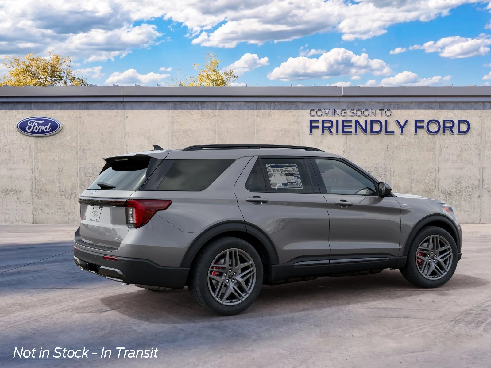New 2027 Carbonized Gray Metallic Ford ST-Line image 6