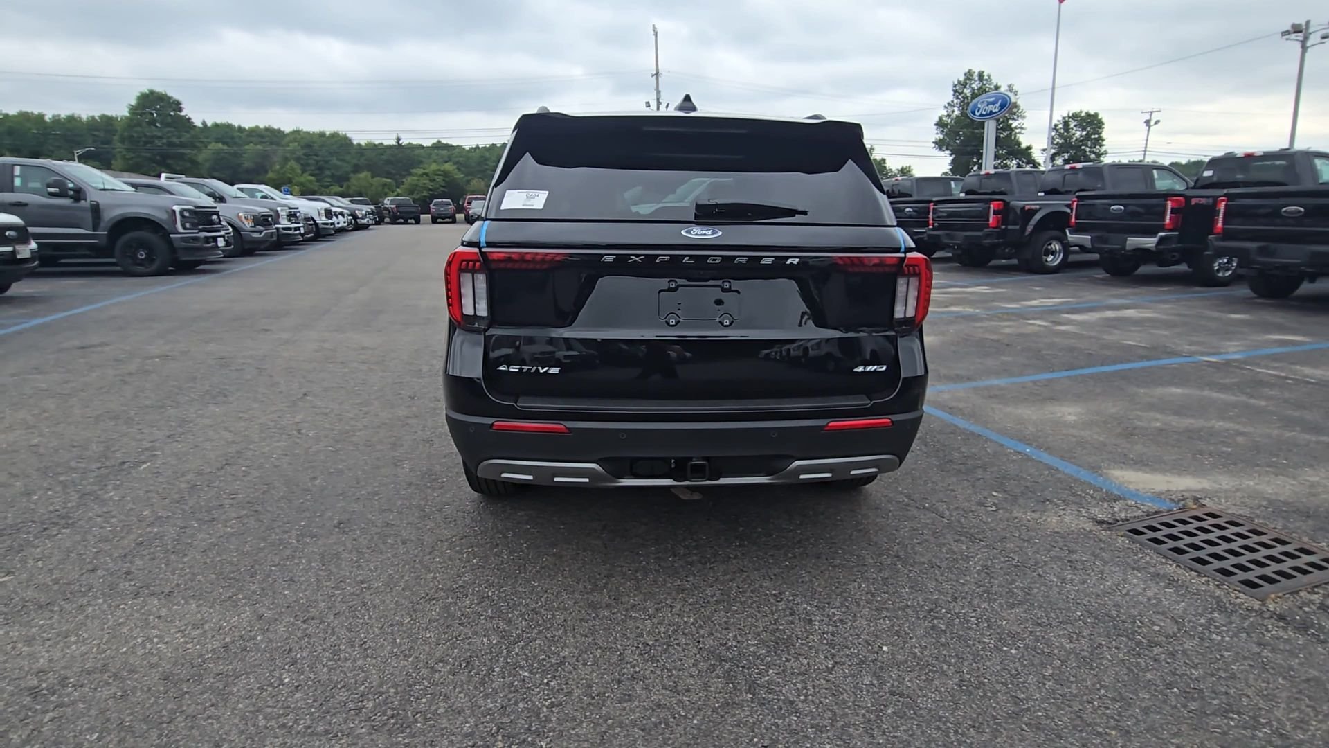 New 2026 Agate Black Metallic Ford Active image 18