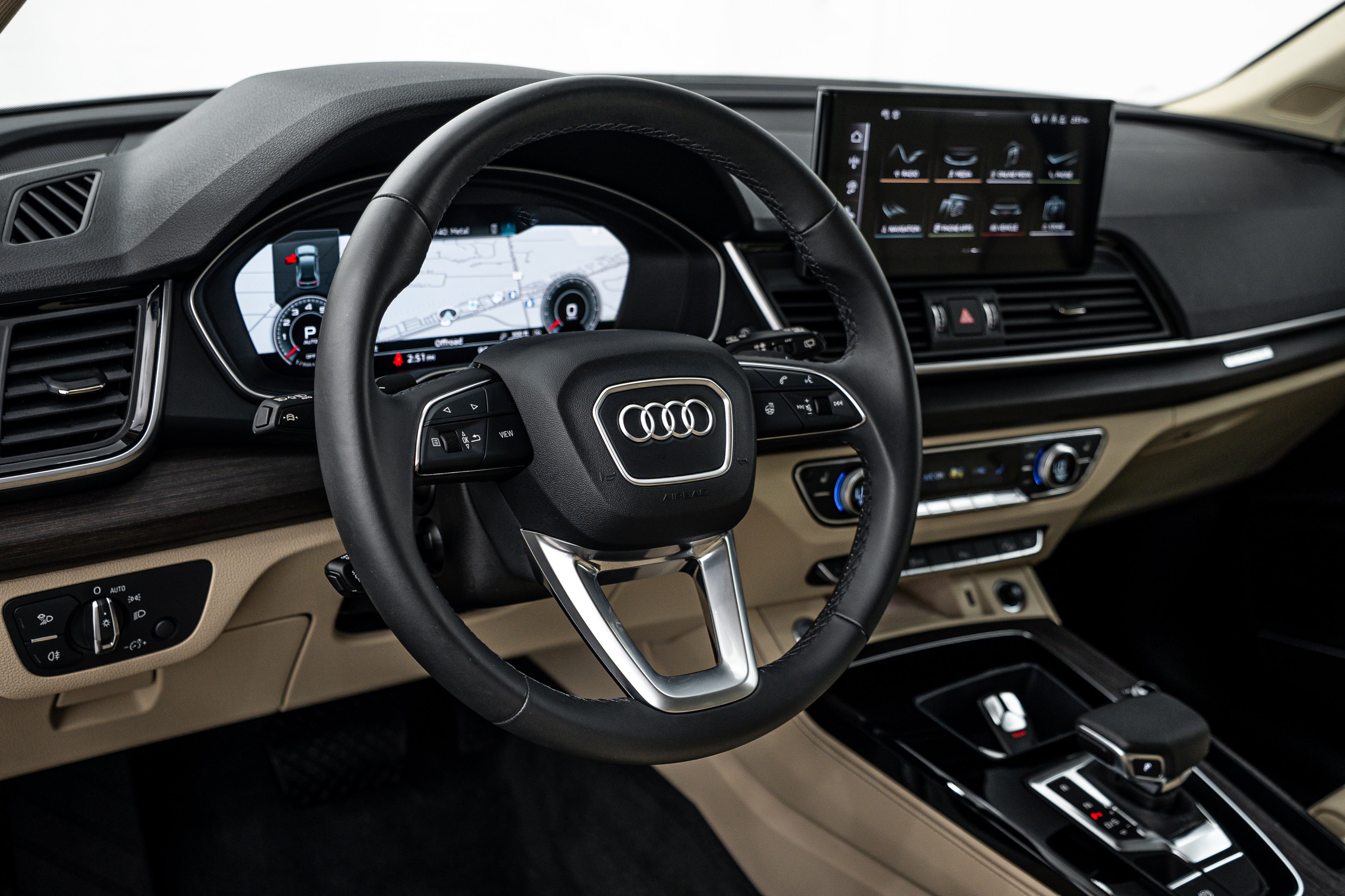 Certified Used 2024 Glacier White Metallic Audi S line Premium Plus image 9