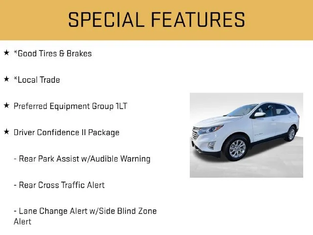 Used 2021 SUMMIT WHITE Chevrolet LT image 6