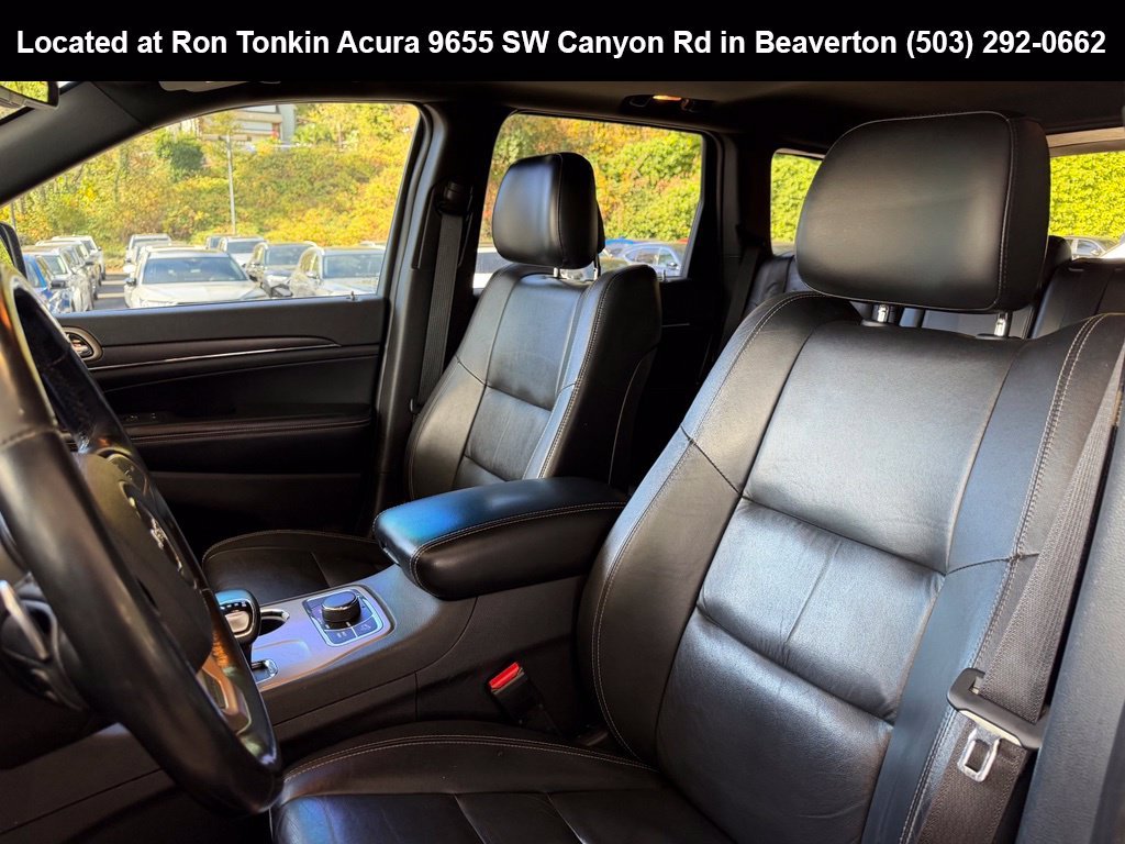 Used 2015 Billet Silver Metallic Clearcoat Jeep Limited image 14