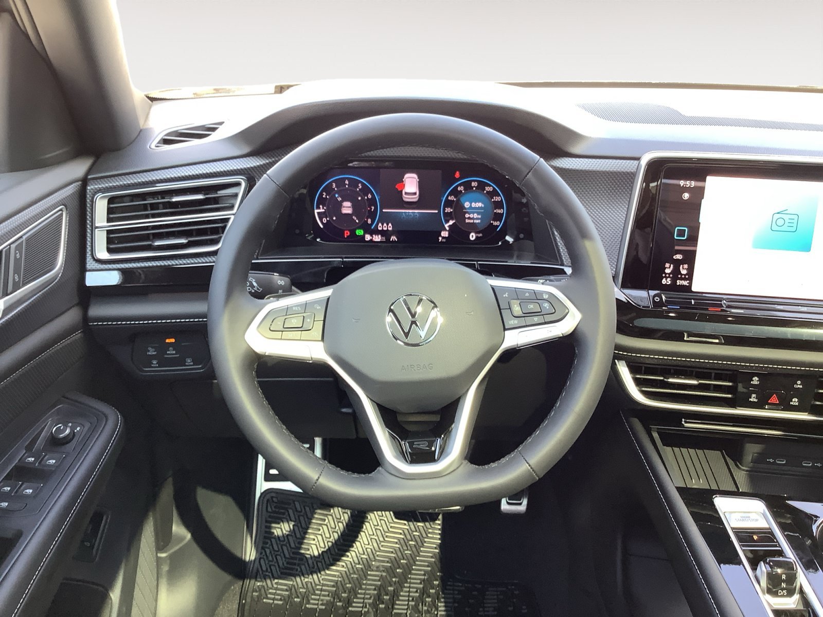 New 2026 OPAL WHITE Volkswagen 2.0T SEL R-Line Black image 15