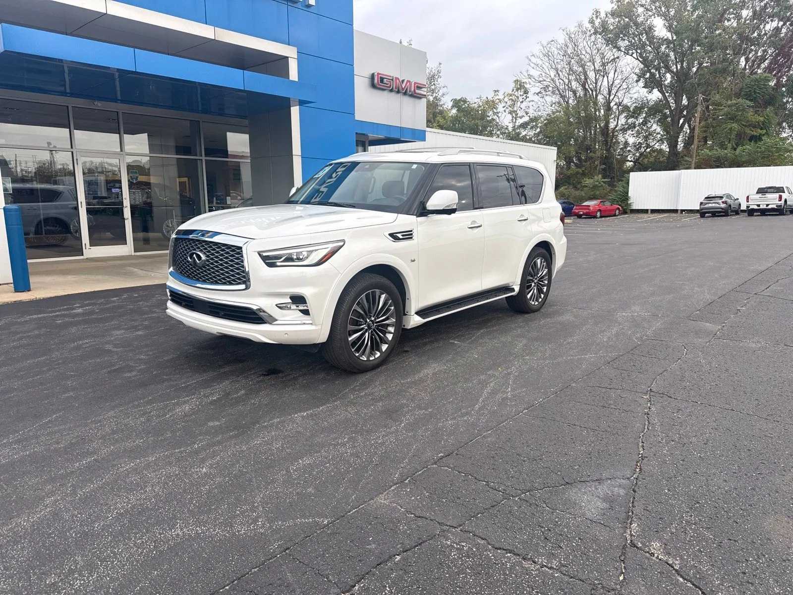 Used 2018 INFINITI QX80 Base with VIN JN8AZ2NE2J9195918 for sale in Wabash, IN