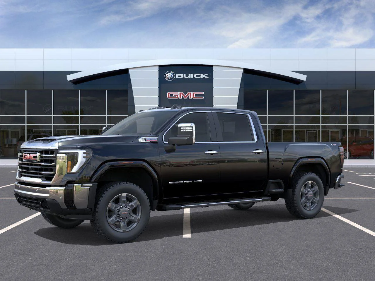 New 2026 Onyx Black GMC SLT image 2