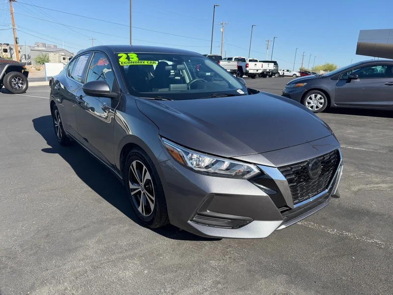 Used 2023 Gun Metallic Nissan SV image 1