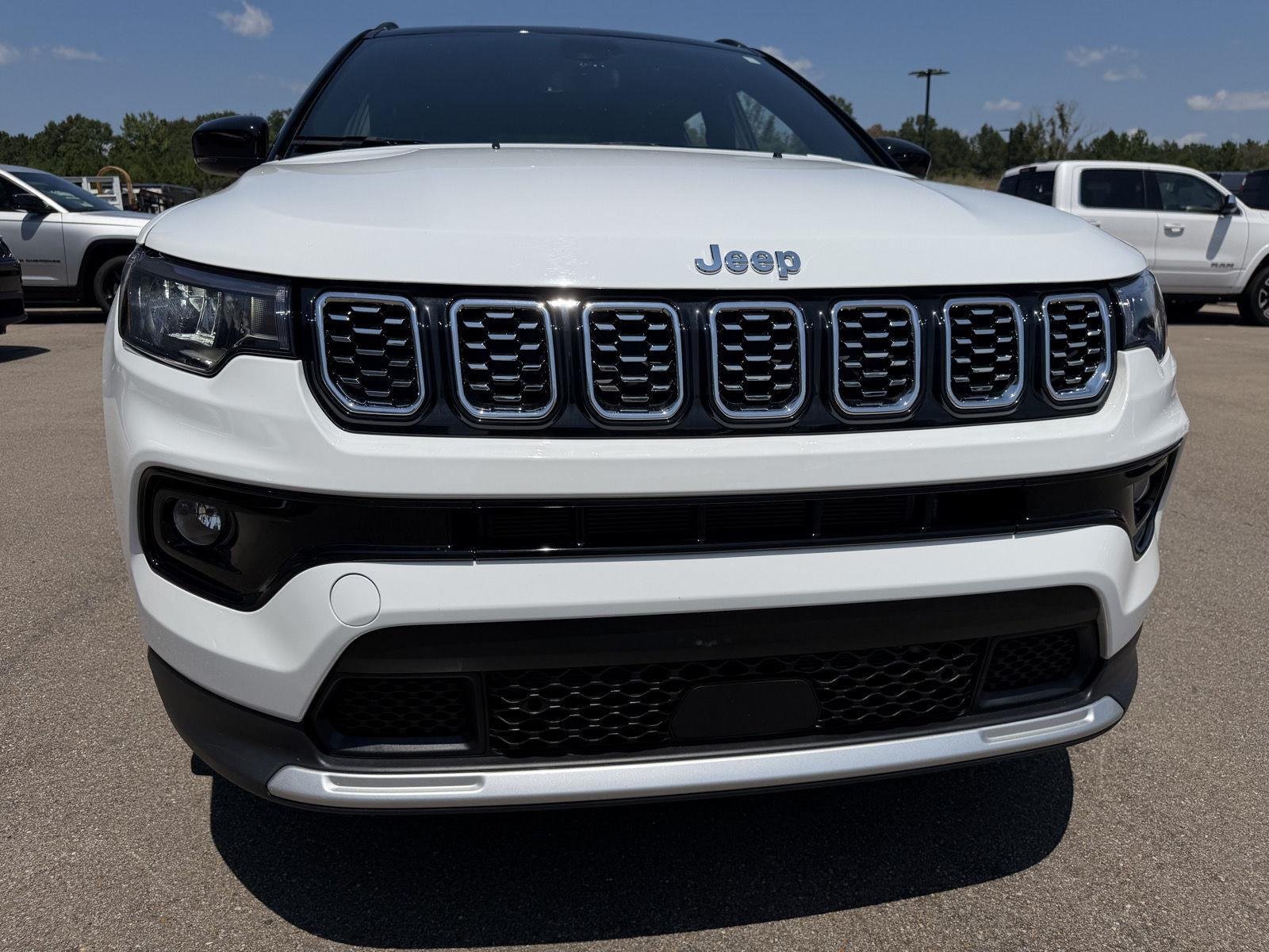 Used 2025 Bright White Clearcoat Jeep Limited image 23