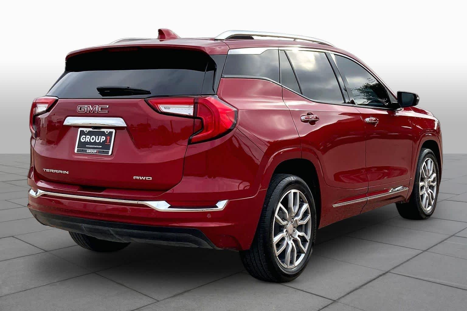 Used 2023 Volcanic Red Tintcoat GMC Denali image 13