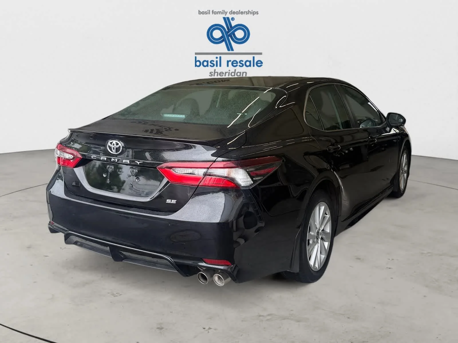 Used 2024 Midnight Black Metallic Toyota SE image 6