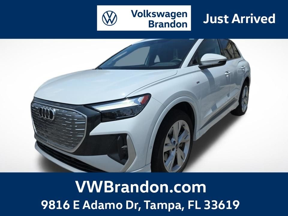 Used 2023 White Audi Premium Plus image 1