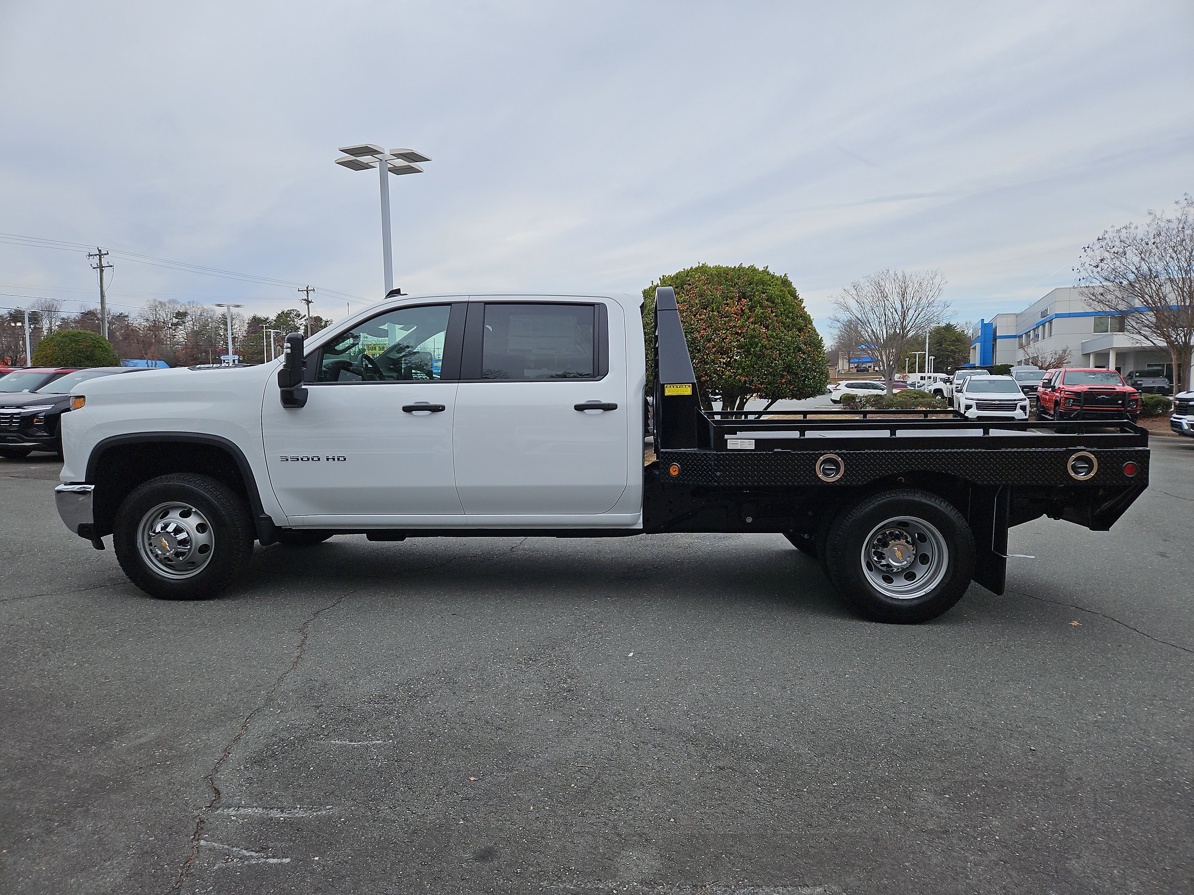 New 2025 Summit White Chevrolet Work Truck image 2