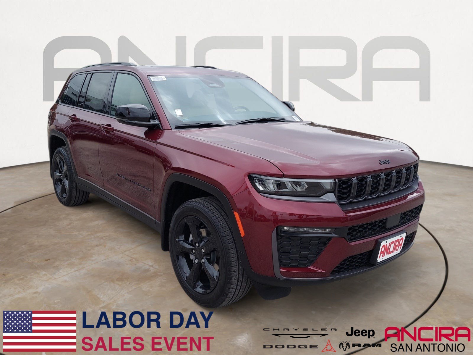 New 2026 Velvet Red Pearlcoat Jeep Limited image 1