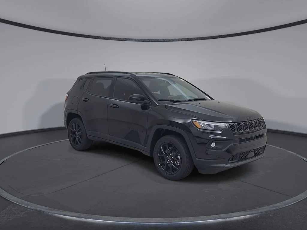 New 2026 Diamond Black Crystal Pearlcoat Jeep Latitude image 3