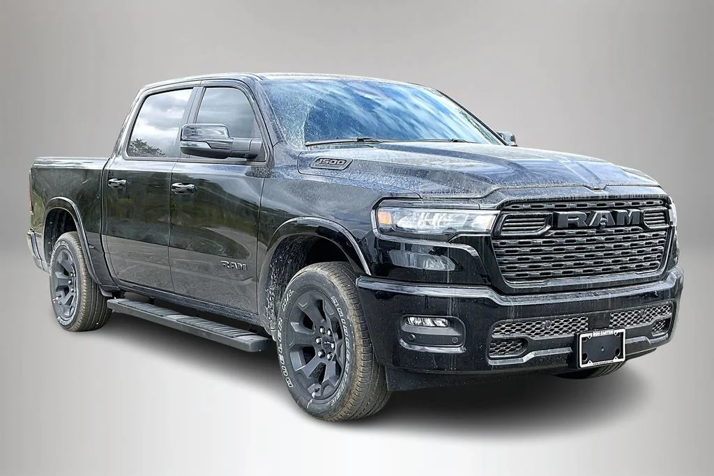 New 2026 Diamond Black Crystal Pearl-Coat Exterior Paint RAM Big Horn/Lone Star image 1