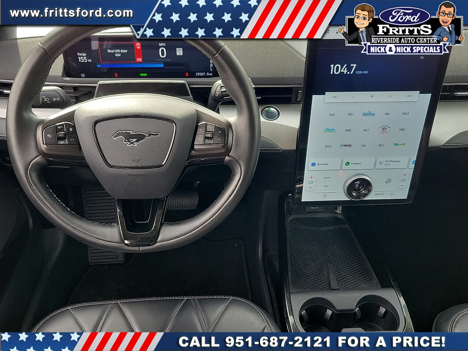 Certified Used 2023 White Metallic Ford Select image 5