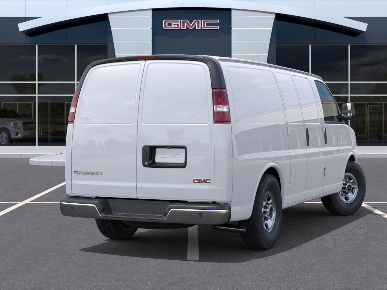 New 2026 Summit White GMC Work Van image 4