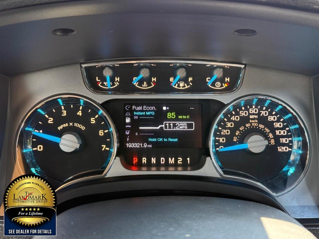 Used 2013 White Platinum Metallic Tri-Coat Ford 4WD SuperCrew 145" Platinum image 12