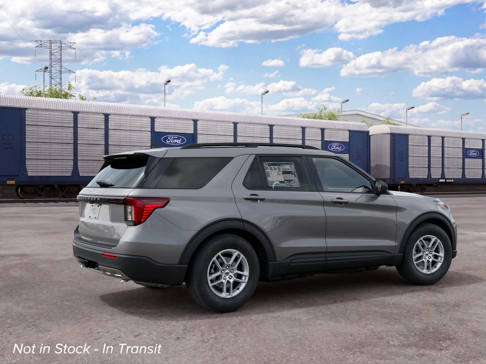 New 2027 Carbonized Gray Metallic Ford Active image 6