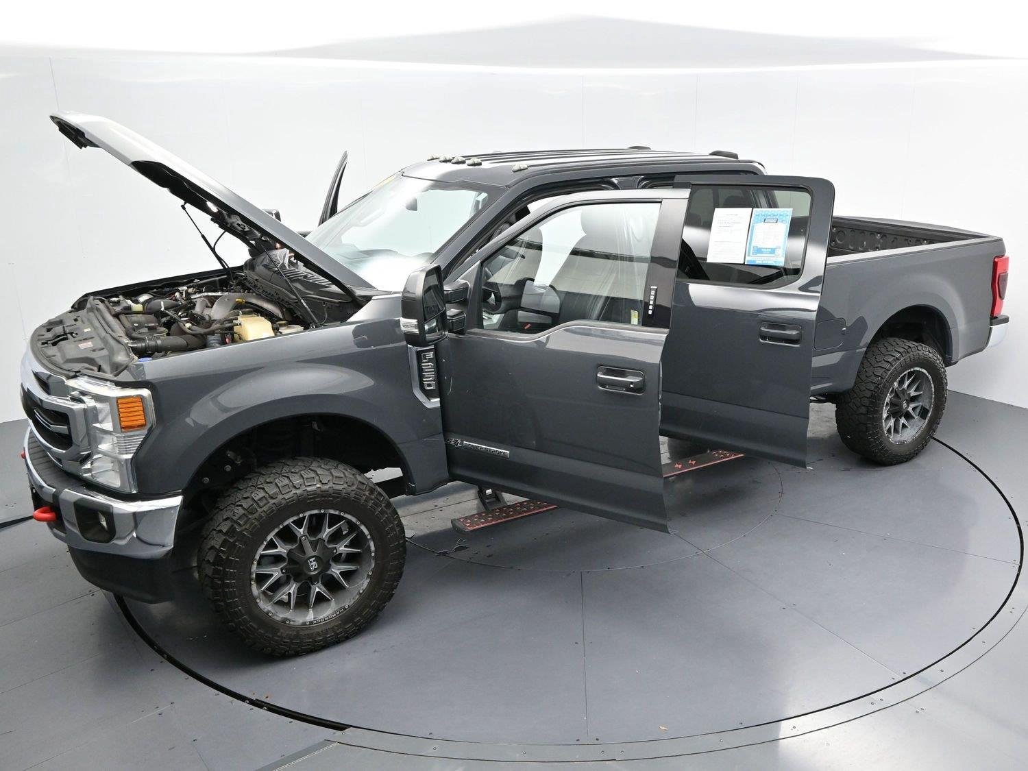 Used 2021 Lithium Gray Ford Lariat image 46