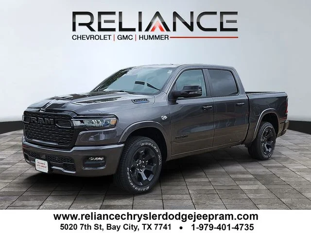New 2026 Granite Crystal Metallic Clear-Coat Exterior Paint RAM Big Horn/Lone Star image 3
