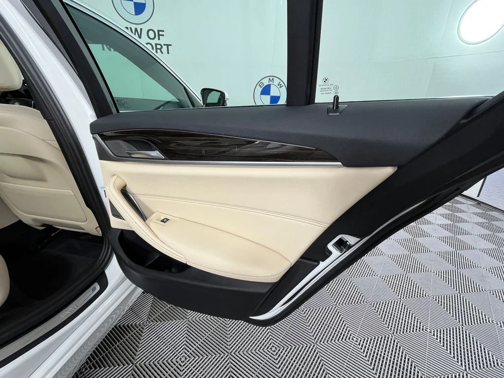 Certified Used 2023 Mineral White Metallic BMW 530i xDrive image 22