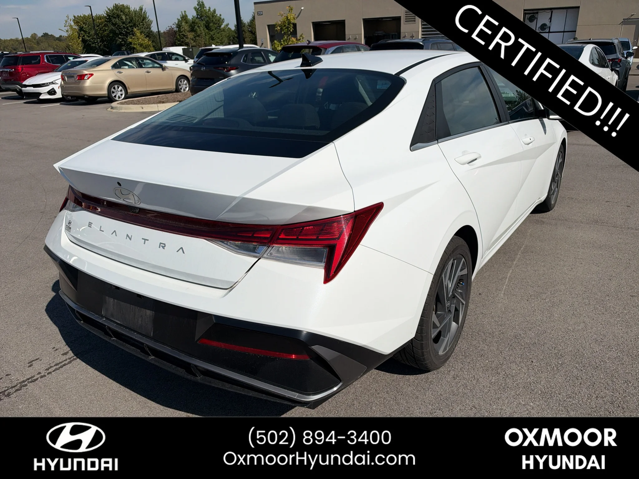 Certified Used 2024 Serenity White Hyundai SEL image 4