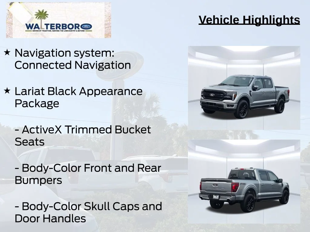 New 2026 Iconic Silver Metallic Ford Lariat® image 5