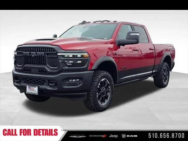New 2026 Molten Red Pearlcoat RAM REBEL image 1