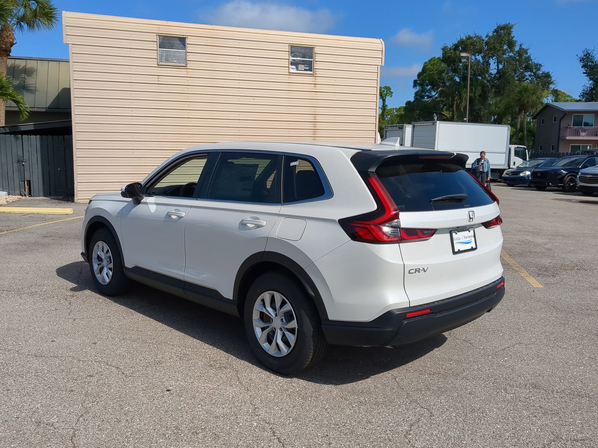 New 2026 Platinum White Pearl Honda LX image 8