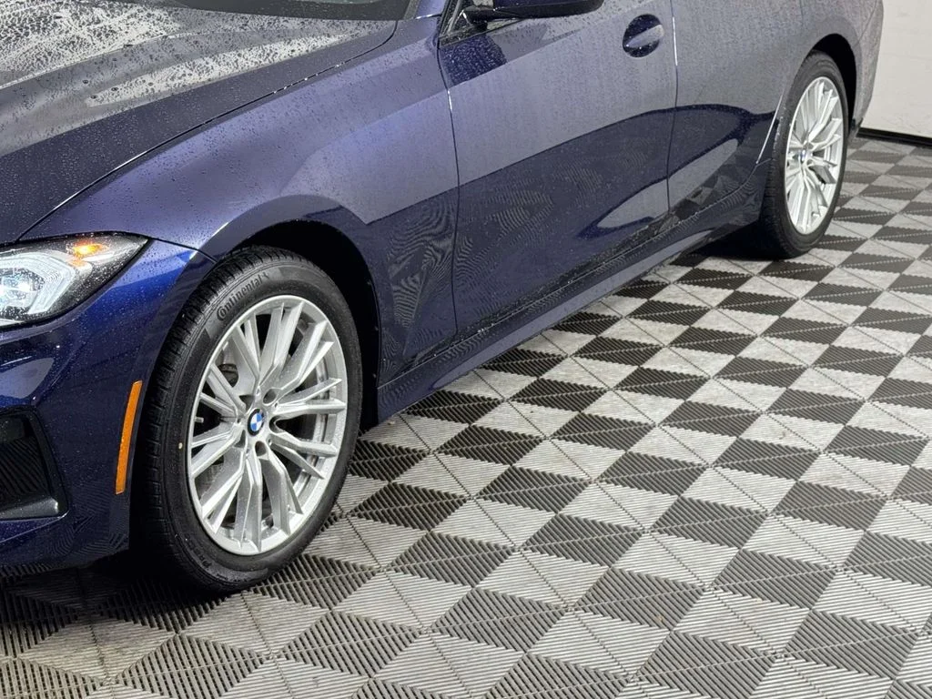 Certified Used 2023 Blue BMW 330i xDrive image 13